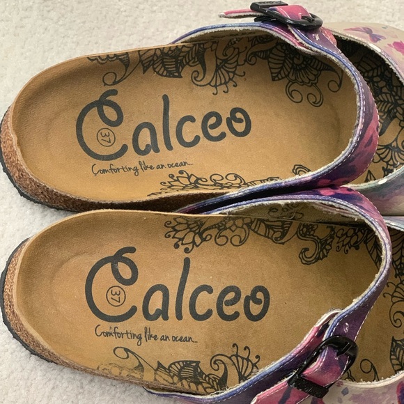 Excellent condition: Calceo purple butterfly mule EU 37 - Picture 7 of 15